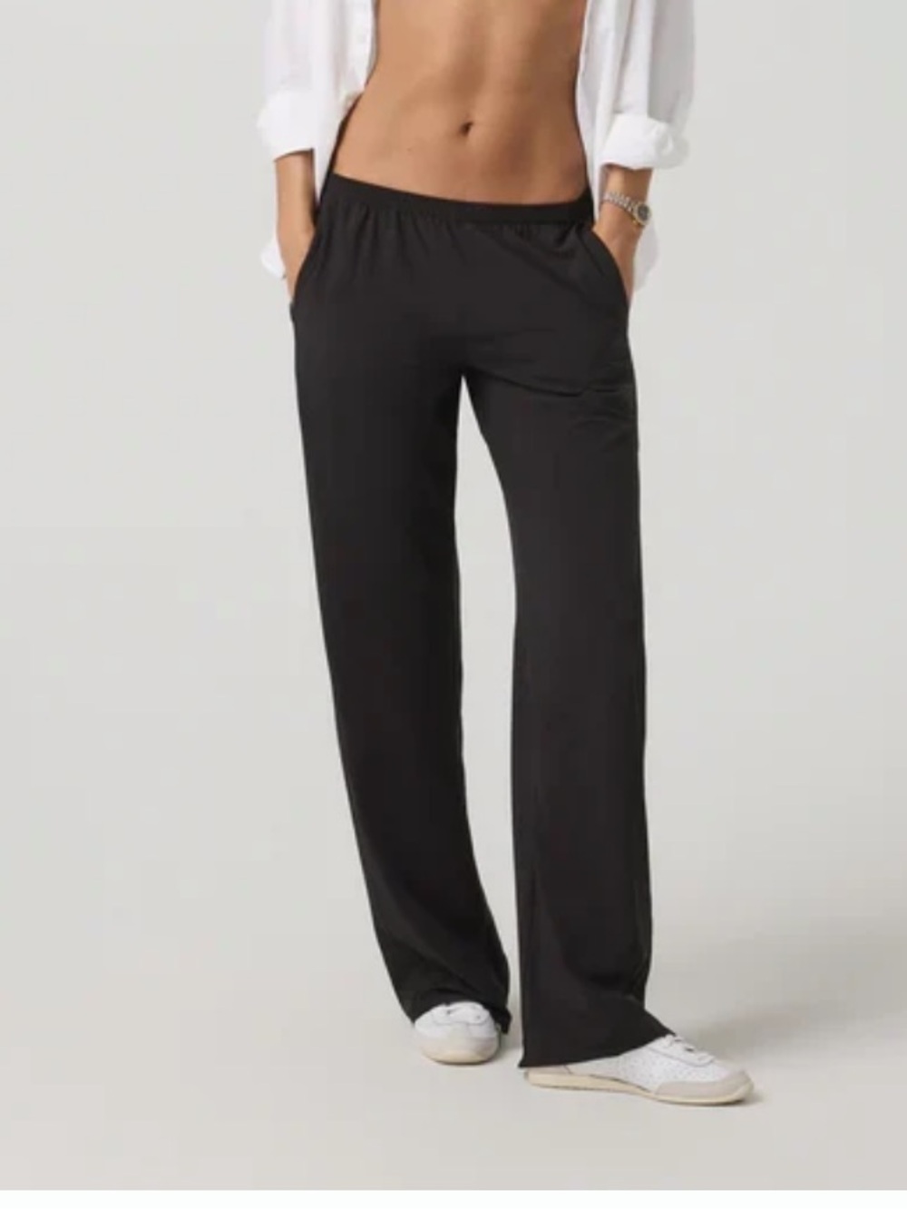 Vuori Villa Everyday Wide Leg Pants Black